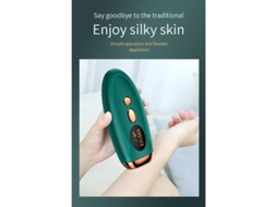 Dispositivo De Depilação Para Mulheres E Homens Ipl Pisca Pisca De Depilação Para Utilização Em Todo O Corpo Verde Yizhood