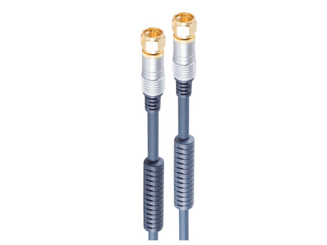 Cabo SHIVERPEAKS Professional Sat Conector F Conector F
