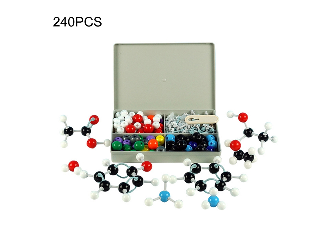 Kit De Modelos De Estrutura Molecular 240 Peças