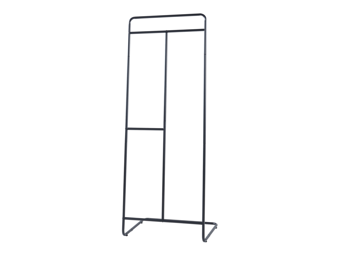Bengaleiro para Burros Sandviken Aço 166X63X48 Cm Preto [EN.CASA]