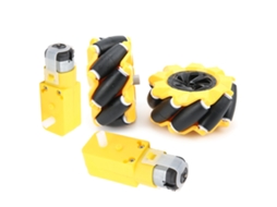 Rueda Mecanum 80mm Para Motor Reducido Tt Piezas De Coche Robot Inteligente Accesorios Diy Juguete