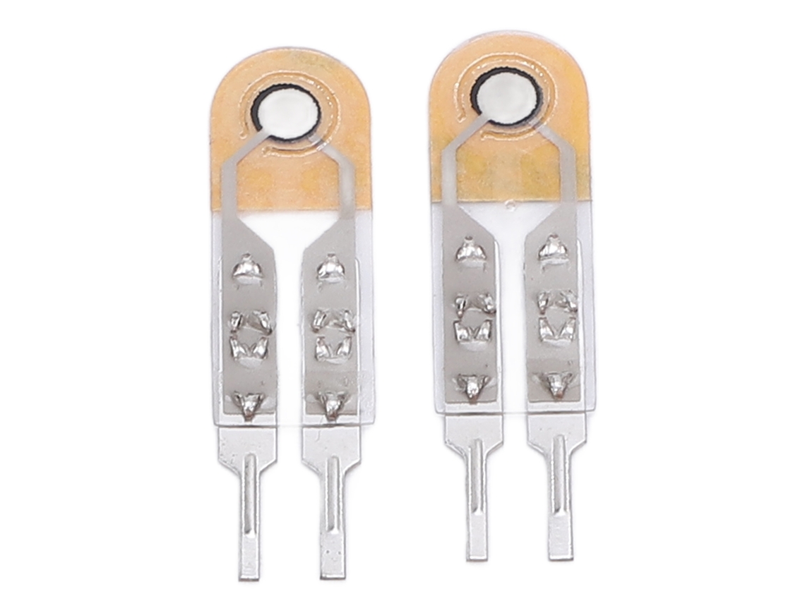 2 Piezas Sensor de Presión de Película Delgada 0.5 500g Resistor Flexible Sensible a La Fuerza Anti Emi Y Eds