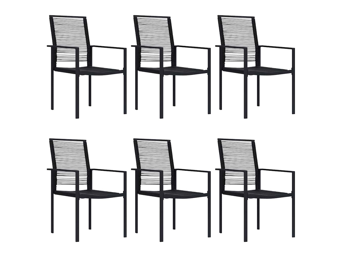 Maison Exclusive - 7 Pcs Conjunto De Jantar Para Jardim