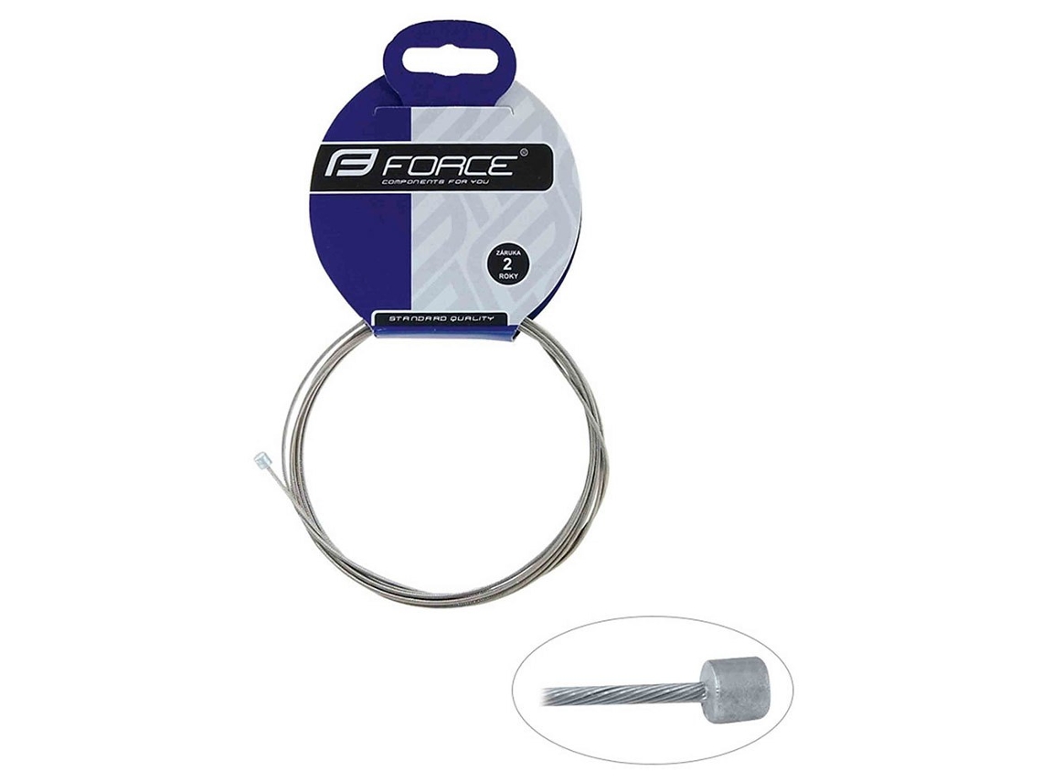 Cabo Mudança 1.2 Mm Steel Inox Prateadoforce