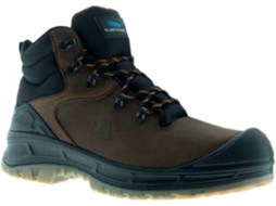 Bota ABOUTBLU Couro Castanho Escuro Naos S3