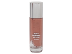 Loção Corporal Glitter 100ml Rosa Dourado Para Brilho Da Pele Sunflare