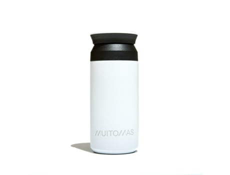 Garrafa de água Muitomas Wbottle350wh (branca 350 ml)