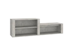 Sapateira Madeira Processada Cinzento Cimento MAISON EXCLUSIVE 150x35x45 cm