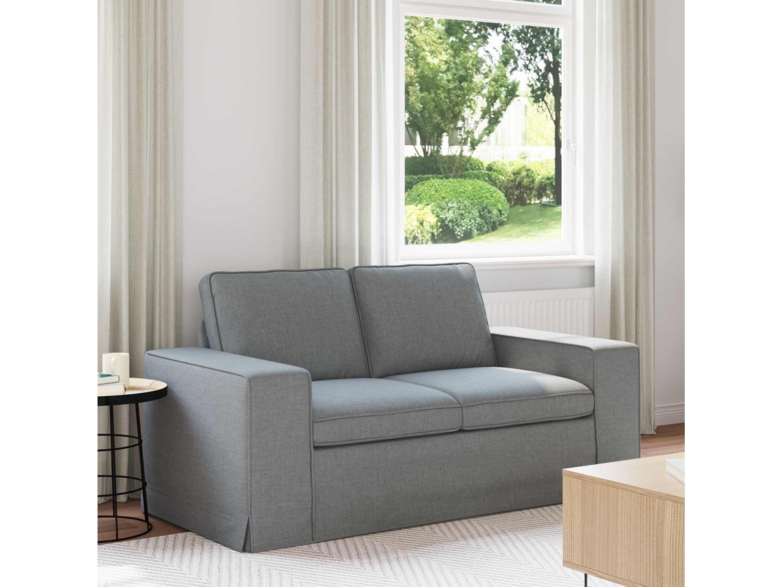 Vidaxl Sofá Cinzento-claro 162 X 80 X 82 Cm Tecido