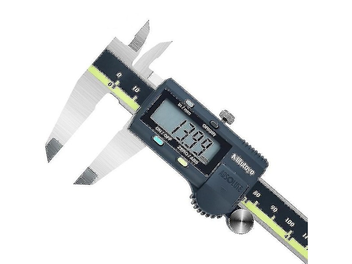 Paquímetro, Lcd De 6 Polegadas (150 Mm) Em Aço Inoxidável