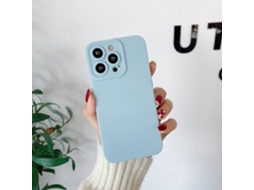 Capa Para Iphone 17 Air Azul Peak Com Cobertura Total E Cor Sólida Angel Eye
