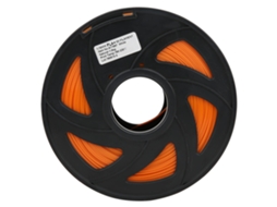 Filamento PLA Laranja 1.75mm 1kg para Impressora 3d com Marca