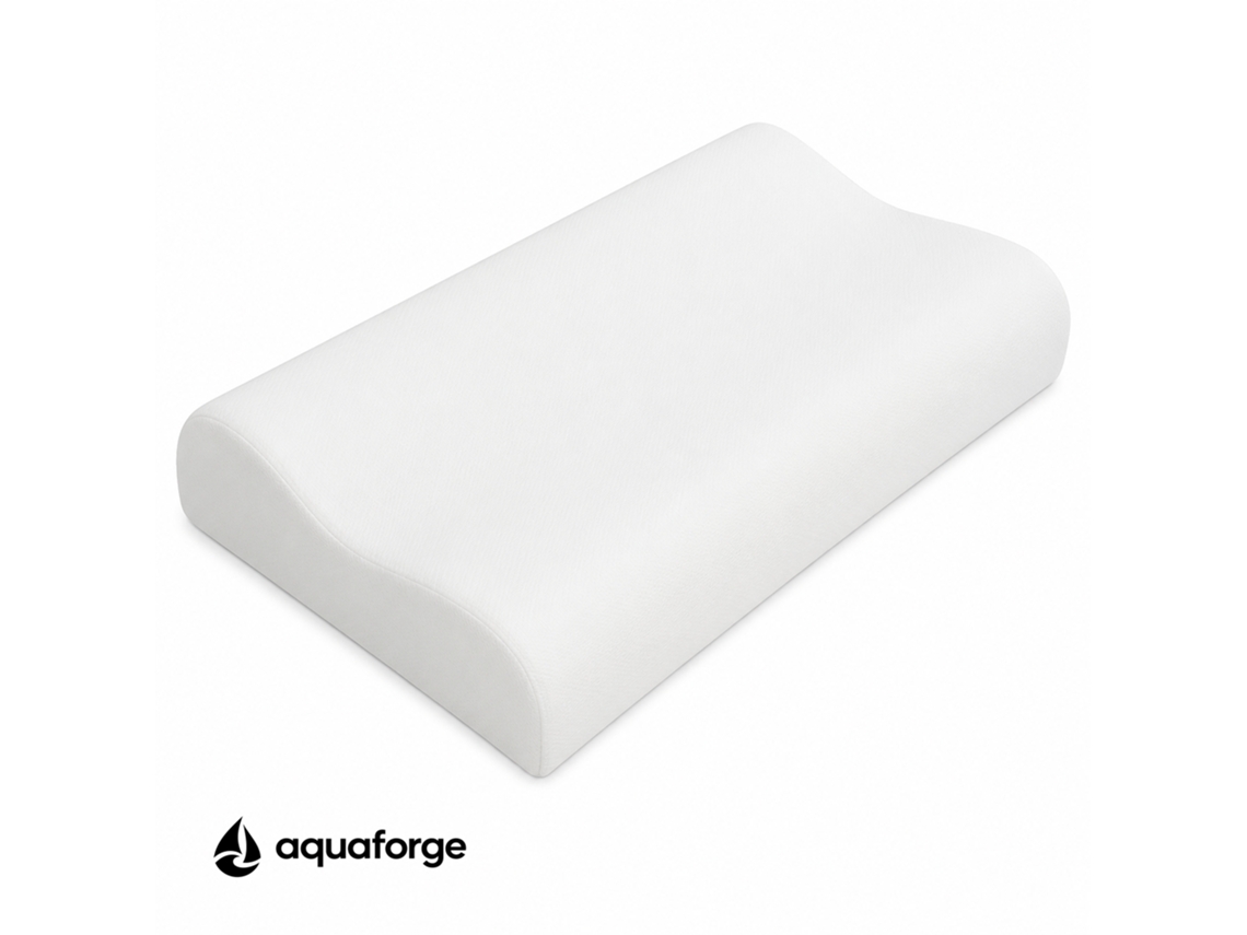 Almofada Cervical Ergonómica Espuma Viscoelástica 60 X 36 Cm