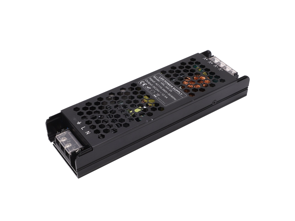 Driver De Alimentação Led Para Tiras De Luz, 300w, Entrada Ac 170-260v, Saída Dc24v, Conversor Interruptor