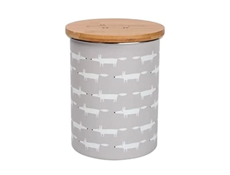 Recipiente de biscoito Scion Mr Fox cinza claro