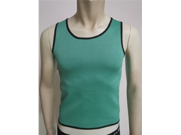 Top De Treino Efeito Sauna Turquesa 5xl*