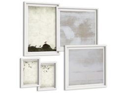 Conjunto De Pinturas Bando De Pássaros Industrial Espelharte (5 Peças)