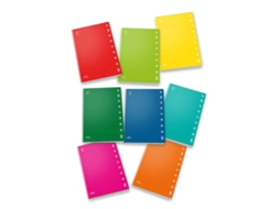 PIGNA 02298875M Caderno e Bloco A4 42 Folhas Multicolorido