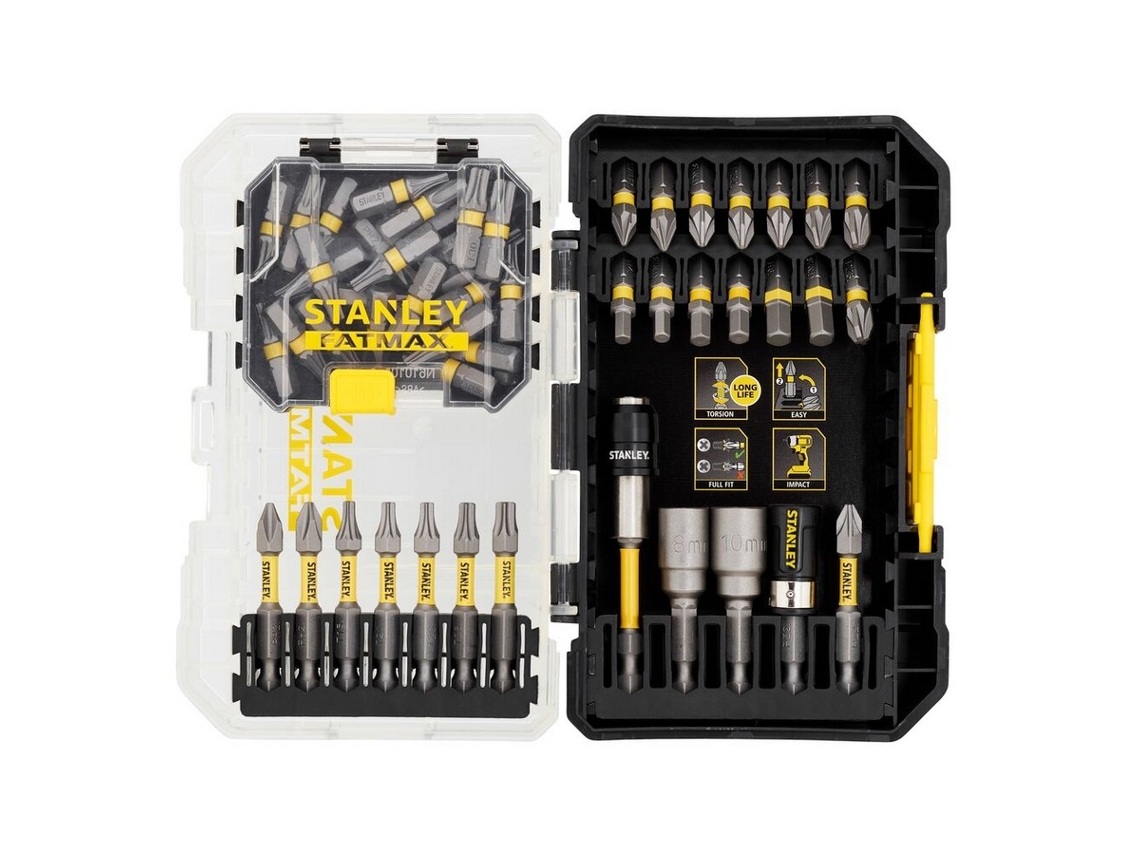 Conjunto De Bits De Impacto Fatmax 55pcs