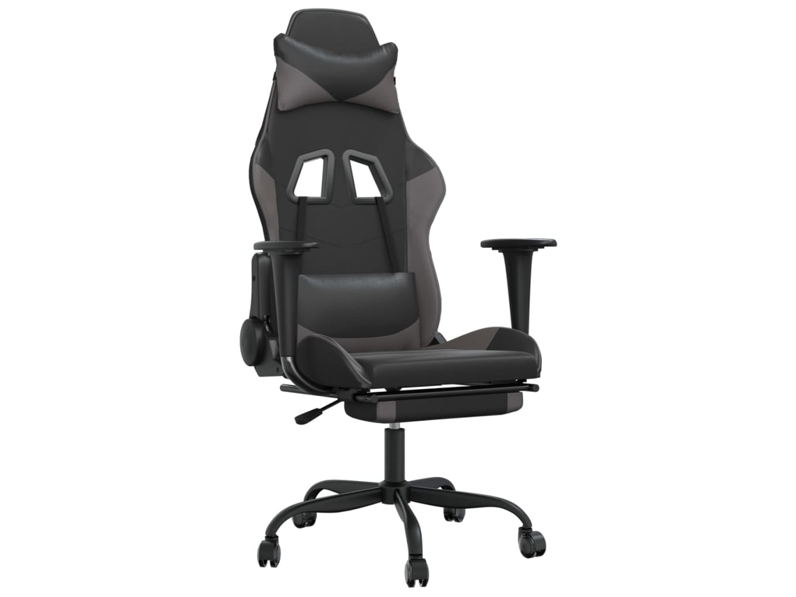 Gaming Chair, Gaming Chairs Vidaxl Cinzeto Couro Artificial