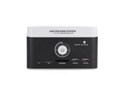 Dock De Disco Rígido (leitor De Cartão Hub Usb3.0 Com Dois Compartimentos)