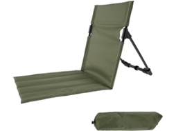 Cadeira de Camping Dobrável Ultraleve com Encosto para Pesca e Piquenique AQUAFORGE