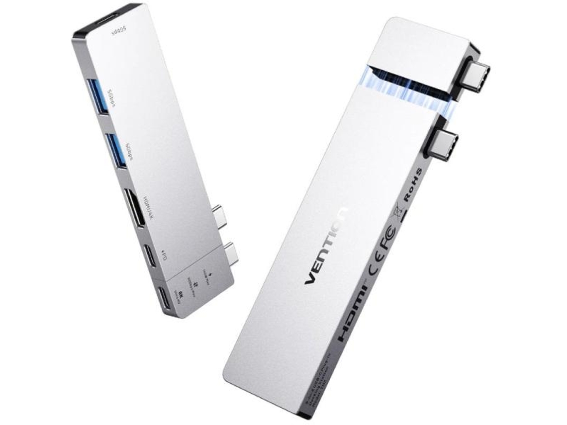 Docking USB Tipo C VENTION com HDMI, USB e Thunderbolt
