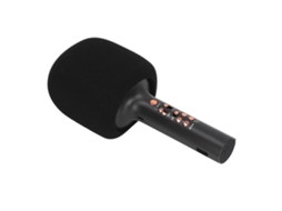 Primerox microfone Sem Fio Cute Profissional Alto Volume Portátil Handheld Preto para Casa