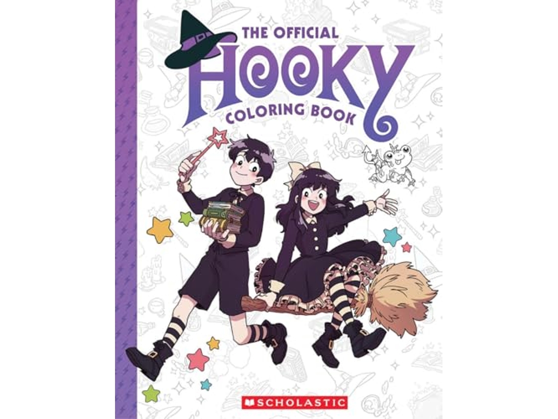 Livro Hooky Advanced Coloring Book de Scholastic (Inglês)