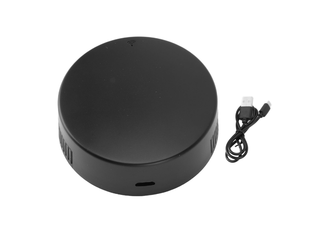 Controle Remoto Universal WiFi Infravermelho 3 em 1 com Sensor de Temperatura e Umidade para TV e Ar Condicionado