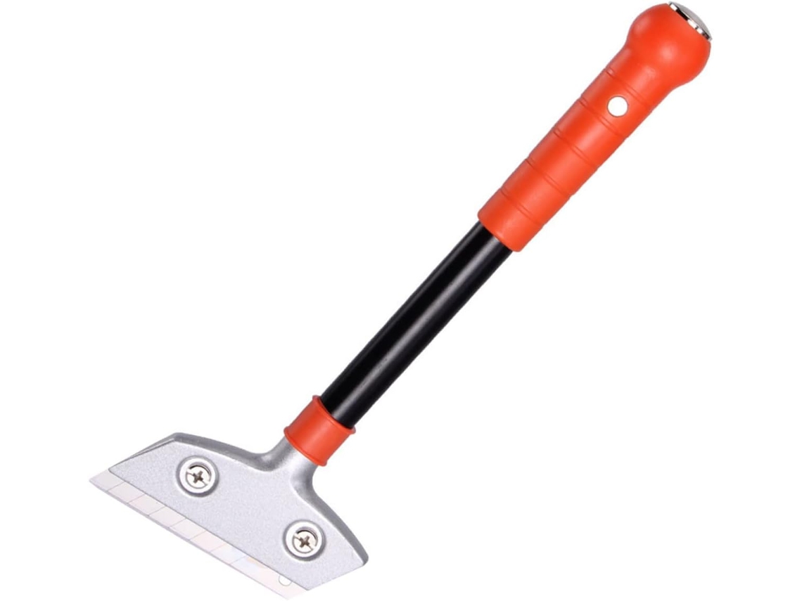 Topbathy Raspador de Limpeza Cozinha Resistente Besportble, Multiuso em Liga Alumínio para Vidro, Azulejos e