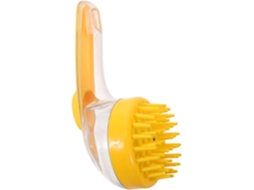 Escova De Cabelo Mikikit Para Lavar O, Com Cabo Alongado, Esfoliação Do Couro Cabeludo, Uso Manual, Material Abs E Tpr