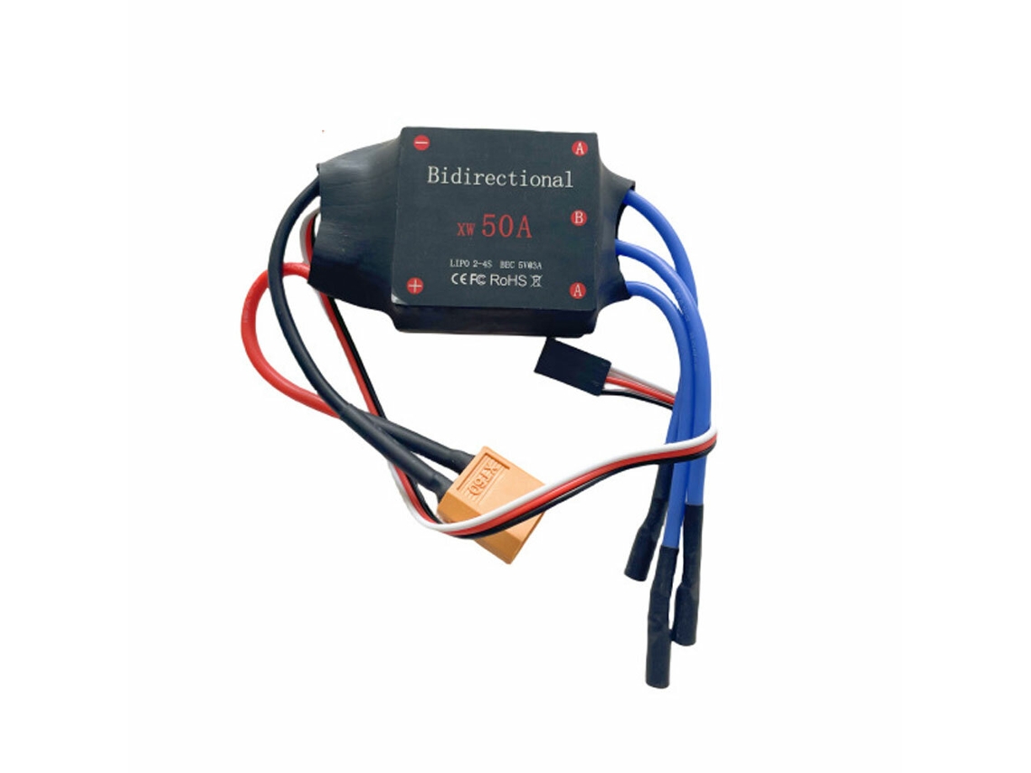 Ficha T Esc Bidirecional Sem Escovas, Ficha Banana De 3,5 Mm, Controlo Remoto, Carro Rc E Modelo De Navio, Hélice Subaquática, Barco Eólico, 10a, 12a,