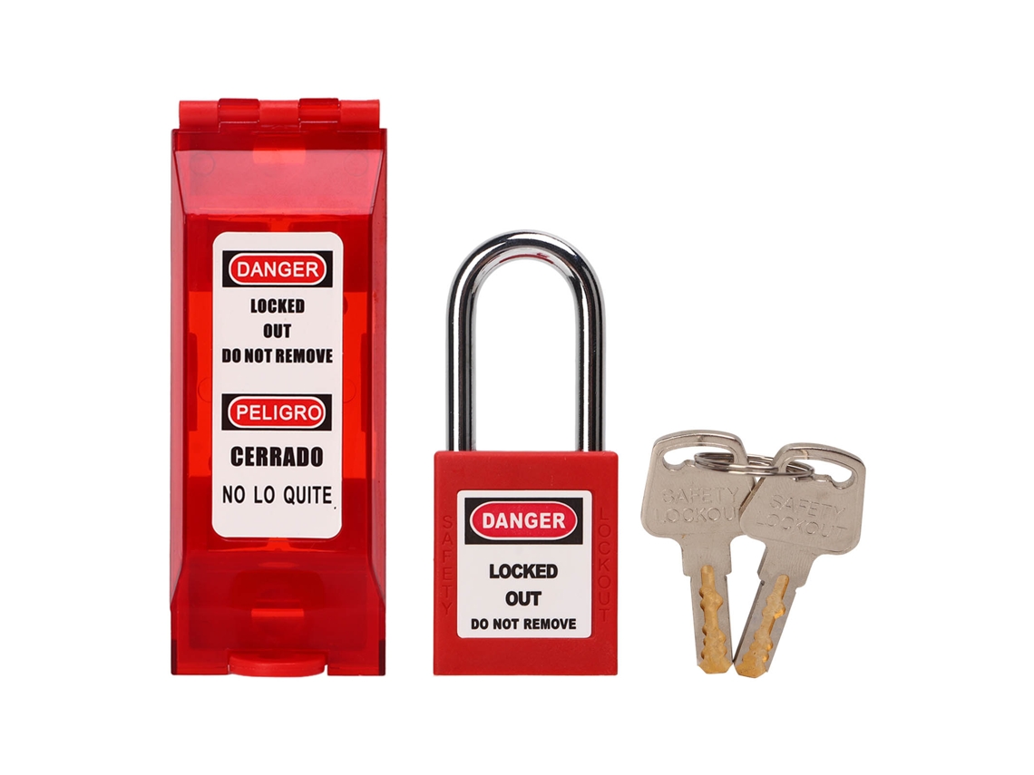 Kit De Trava De Segurança Para Interruptor Elétrico (ajuste Universal, Tamanho Preciso)