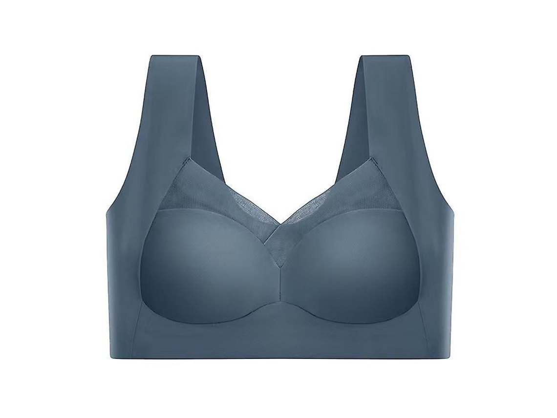 Sutiã corretor de postura sem costura Wmbra 2026 para mulheres, com suporte de elevação e elasticidade, tamanhos confortáveis de L a 3XL.