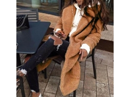 2026 chaqueta Larga Fluffy de Invierno para Mujer