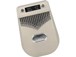 Kalimba Eletrônica Portátil De 17 Teclas (dourada)