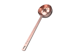 Colher Medidora Em Aço Inox 304 Com Cabo Longo 15/30ml - Medidor Graduado Para Café E Leite Em Pó