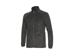 Polar Cremallera Completa Meja Gris