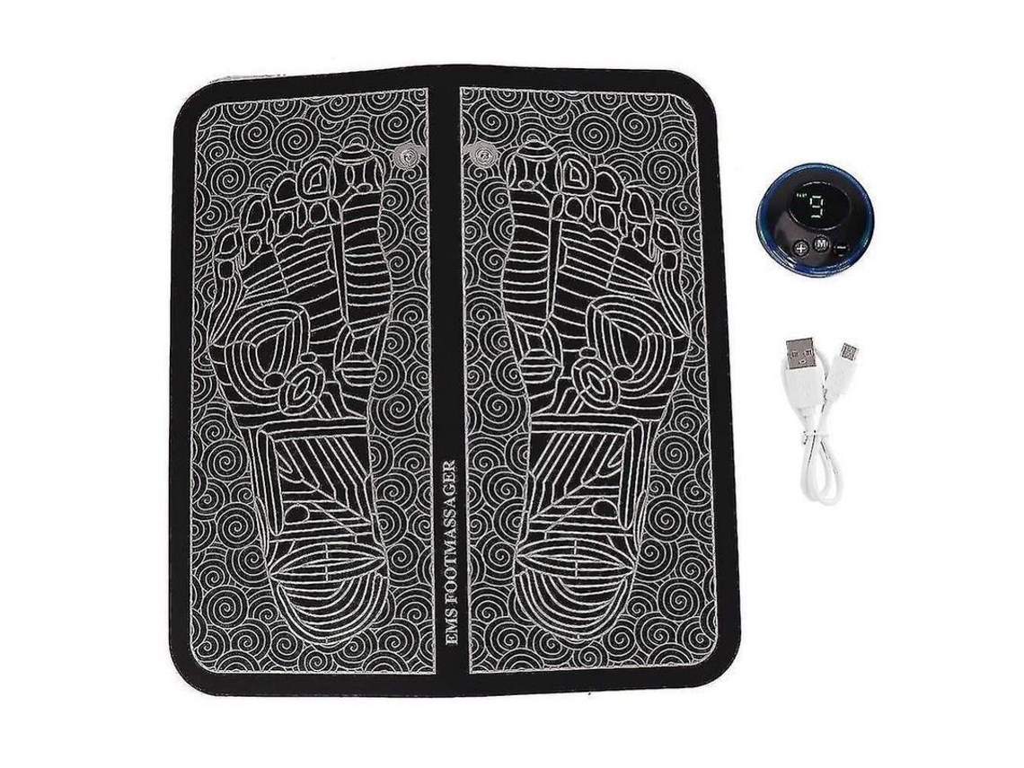 Massager De Pés Ems Eletrônico Com Estimulação Muscular E 6 Modos De Massagem