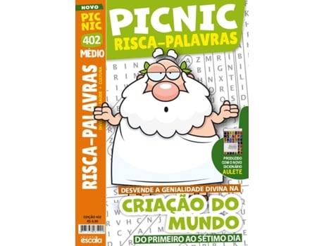 Livro Picnic Criptonic Criação Do Mundo Médio 402 (Português)