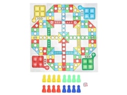 Jogo de Ajedrez Clásico, Resistente, para Crianças, Tablero de Plástico, Divertido, Festa S/MARCA