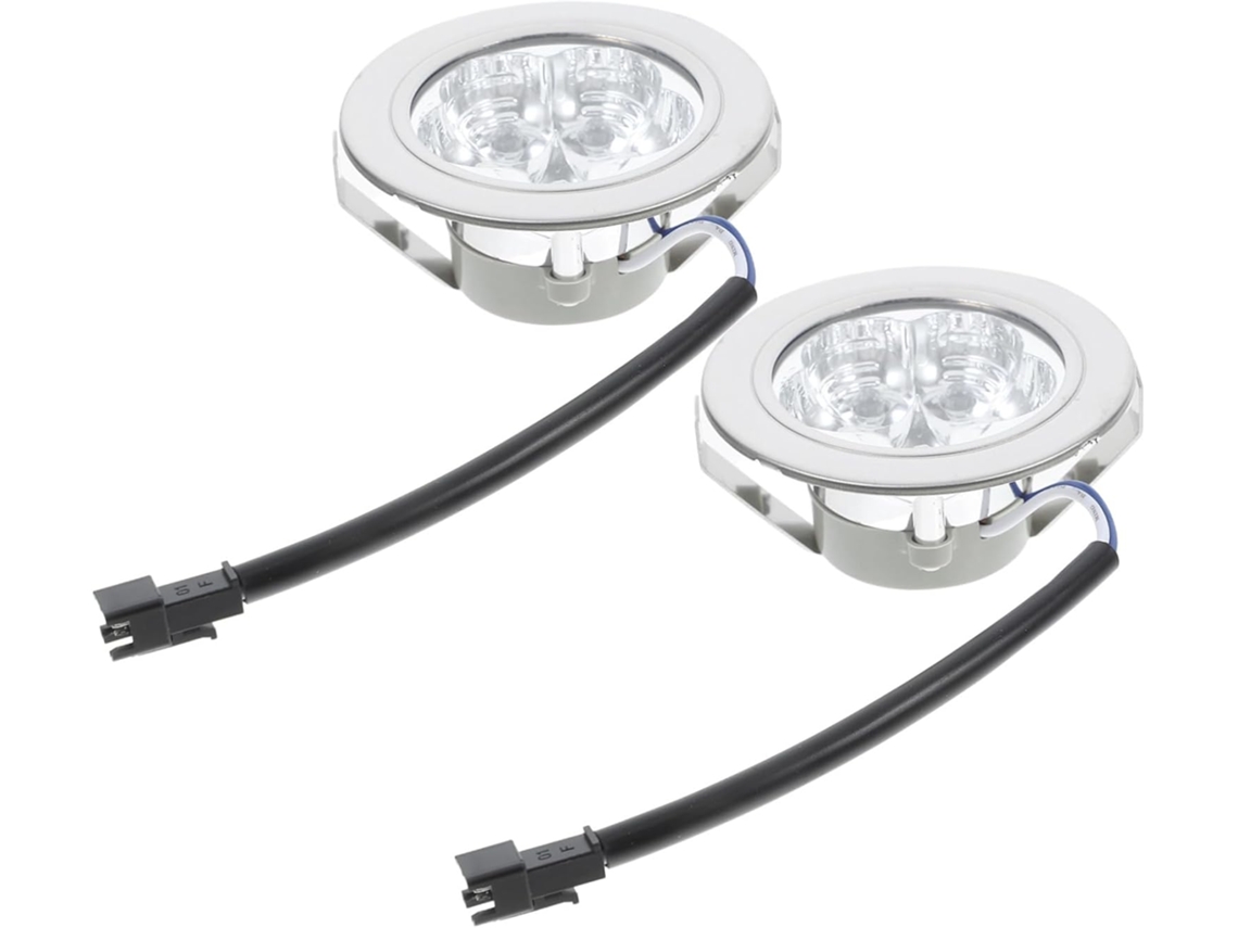 Conjunto de 2 Luzes Led para Coifas de Fogão, 2w Dc12v, Adequadas para Cozinhas e Outros Usos Externos, Iluminação Durável. SFUSHOS