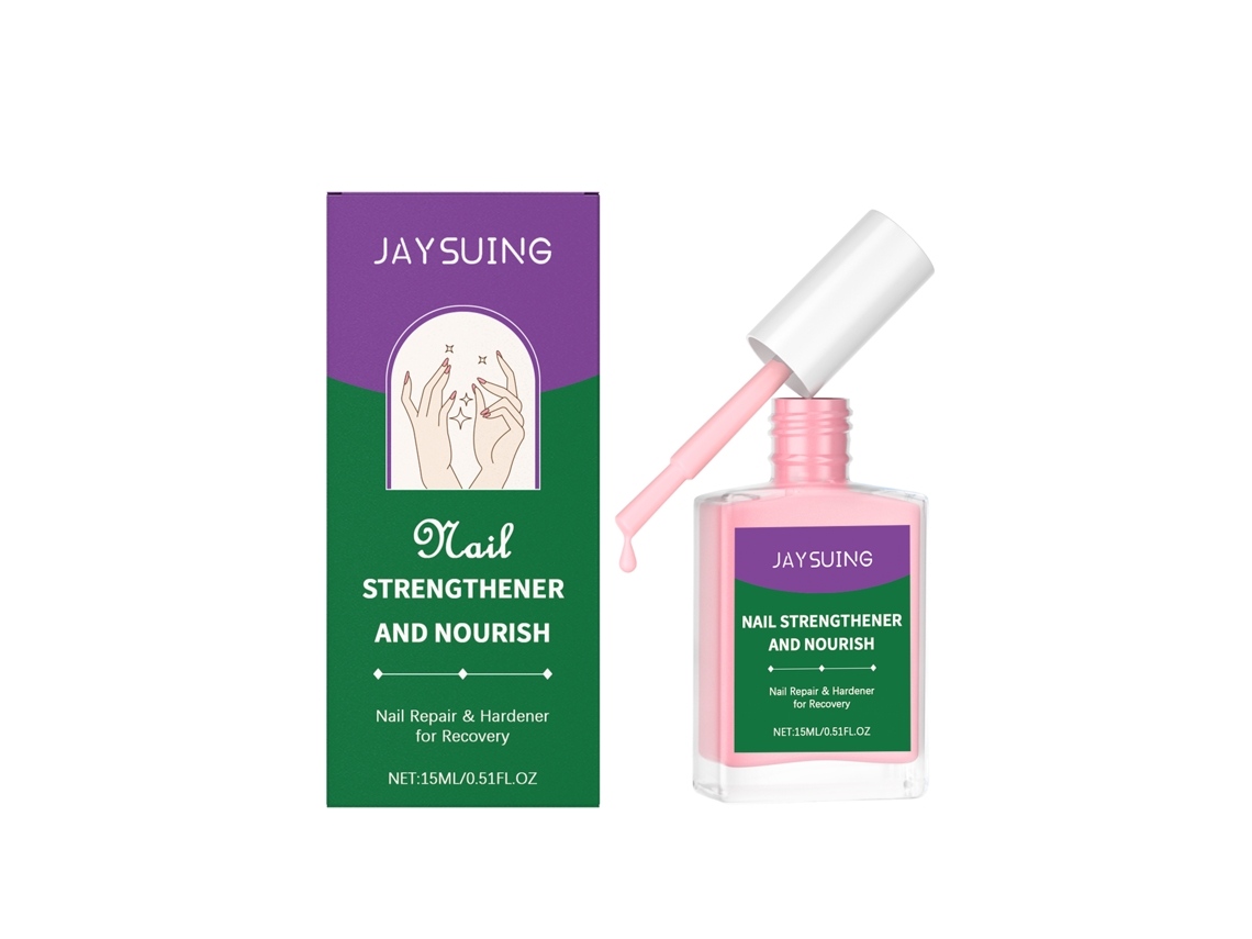 Esmalte Rosa Nutritivo Para Unhas Saudáveis