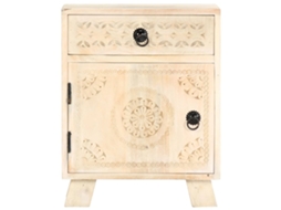 Mesa de Cabeceira 40x30x50cm Madeira de Mangueira MAISON EXCLUSIVE