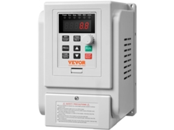 VEVOR Vfd 4Kw 18A 5Hp Unidade de Frequência Variável para Controle de Velocidade Do Motor Trifásico