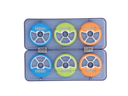 Suporte para Linha de Pesca 6 Peças Portátil