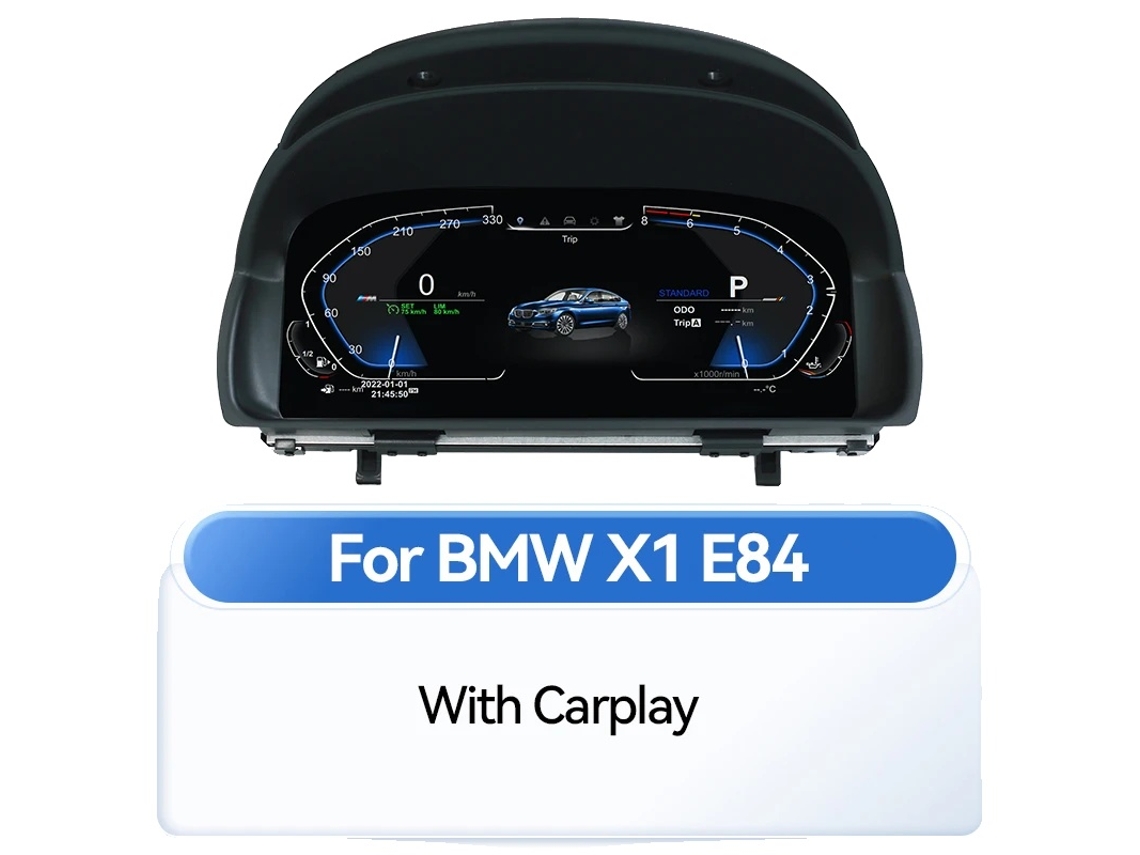 Painel De Instrumentos Digital, Tela De 10 Polegadas, Interface De Usuário Personalizável, Com Carplay