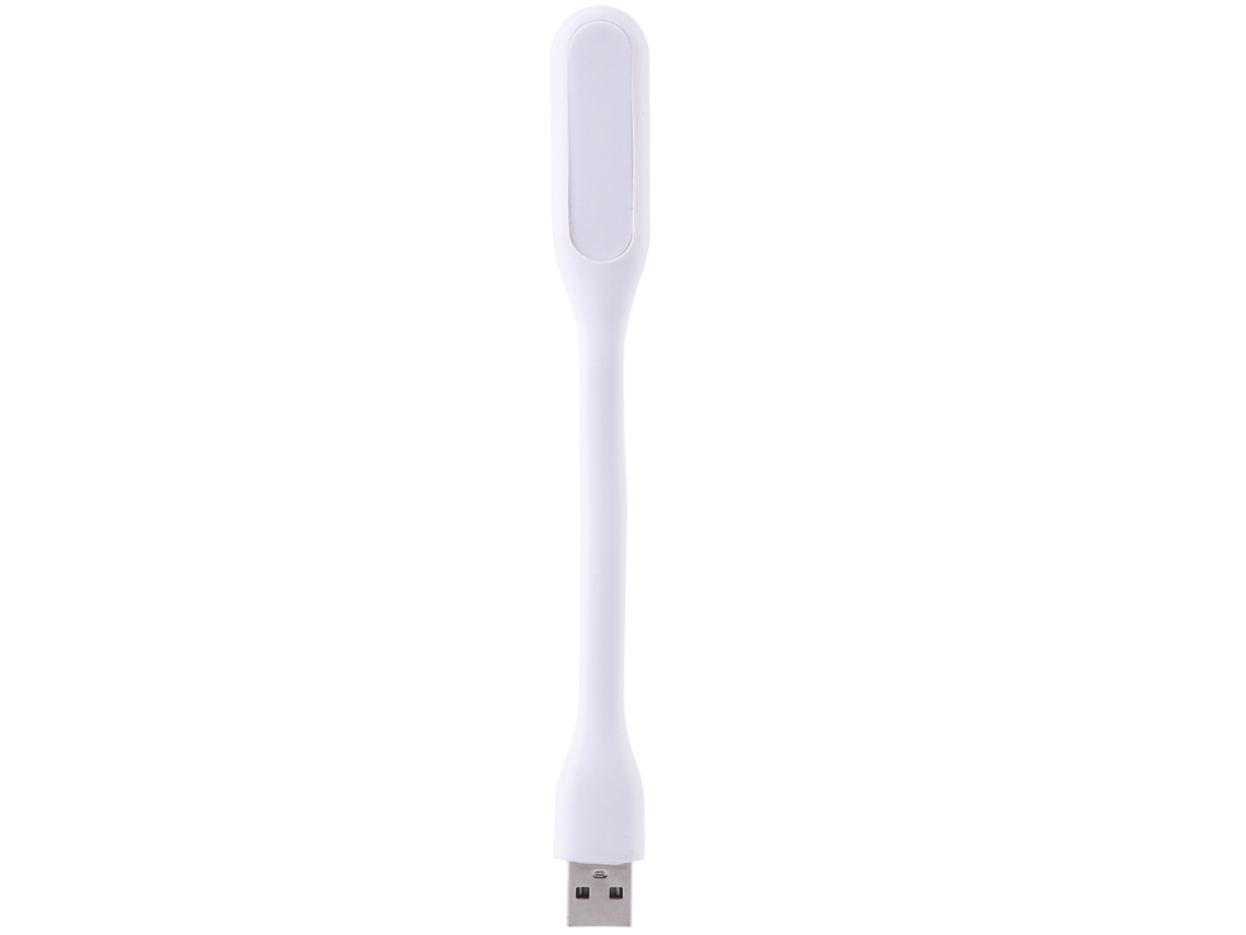 Mini Luz Led Usb Flexível Para Teclado De Computador Leitura Notebook Pc Laptop Branco