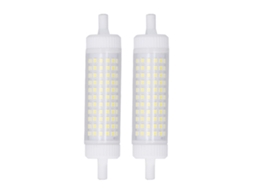 Rebe-bombilla R7s Regulable 118mm Doble Extremo 15w 154 Leds 110v Protección De Ojos Para Lámparas De Escenario 2pcs